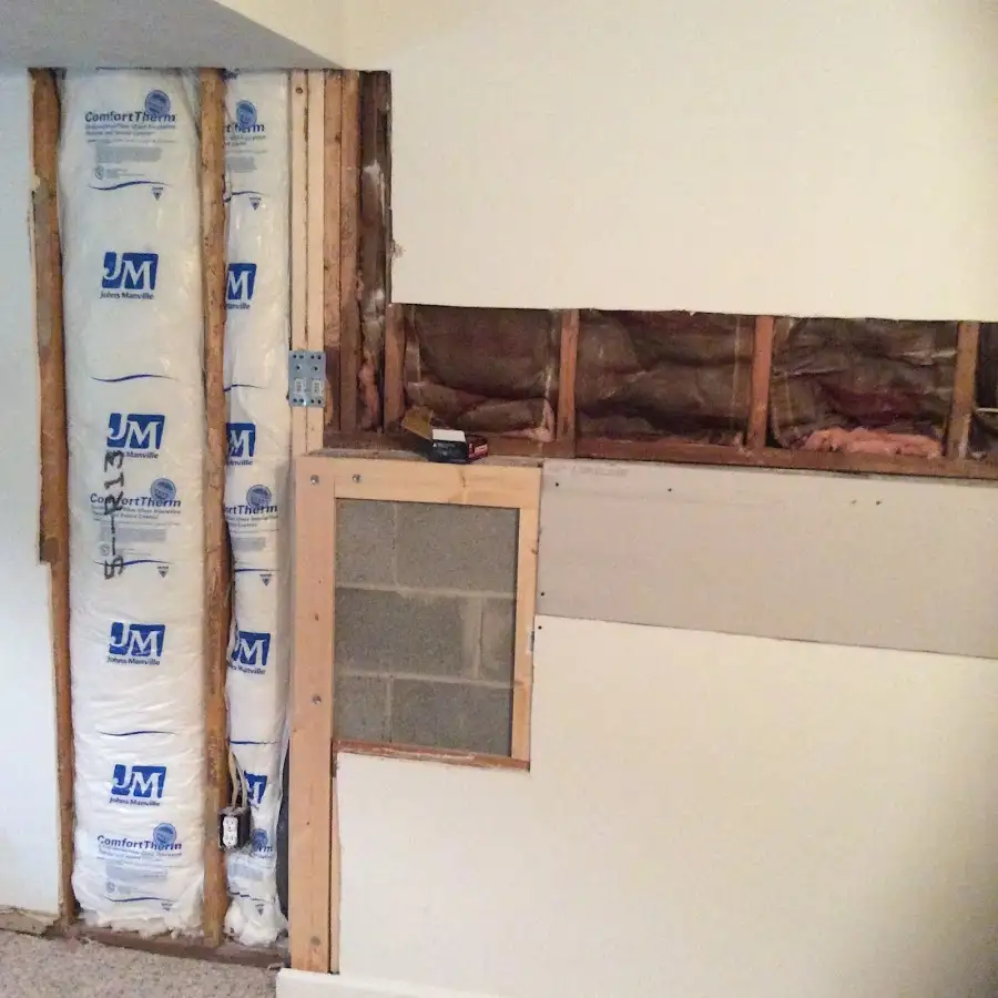 Wall insulation replacement during Odor Removal & Deodorization in Nolanville